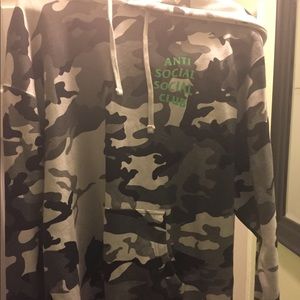 Antisocial social club hoodie